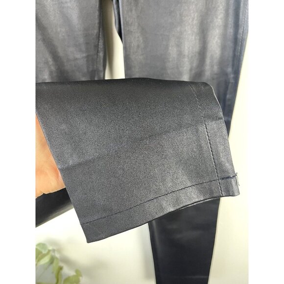 Scotch & Soda MAISON SCOTCH Moto Biker‎ Pants 100% Sheep Leather Size 3 (US6-8) - Picture 2 of 15